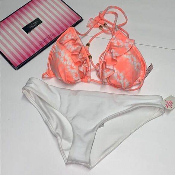 🔥Victoria's Secret Swimsuit 2pc M//Xs New #8 - Picture 1 of 8